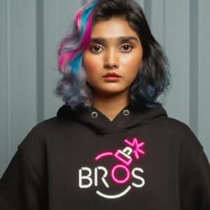 Women's Neon Logo Hoodie
