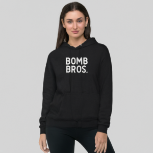 Women's Block Font Hoodie