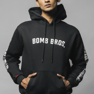 Men's Block Text Hoodie